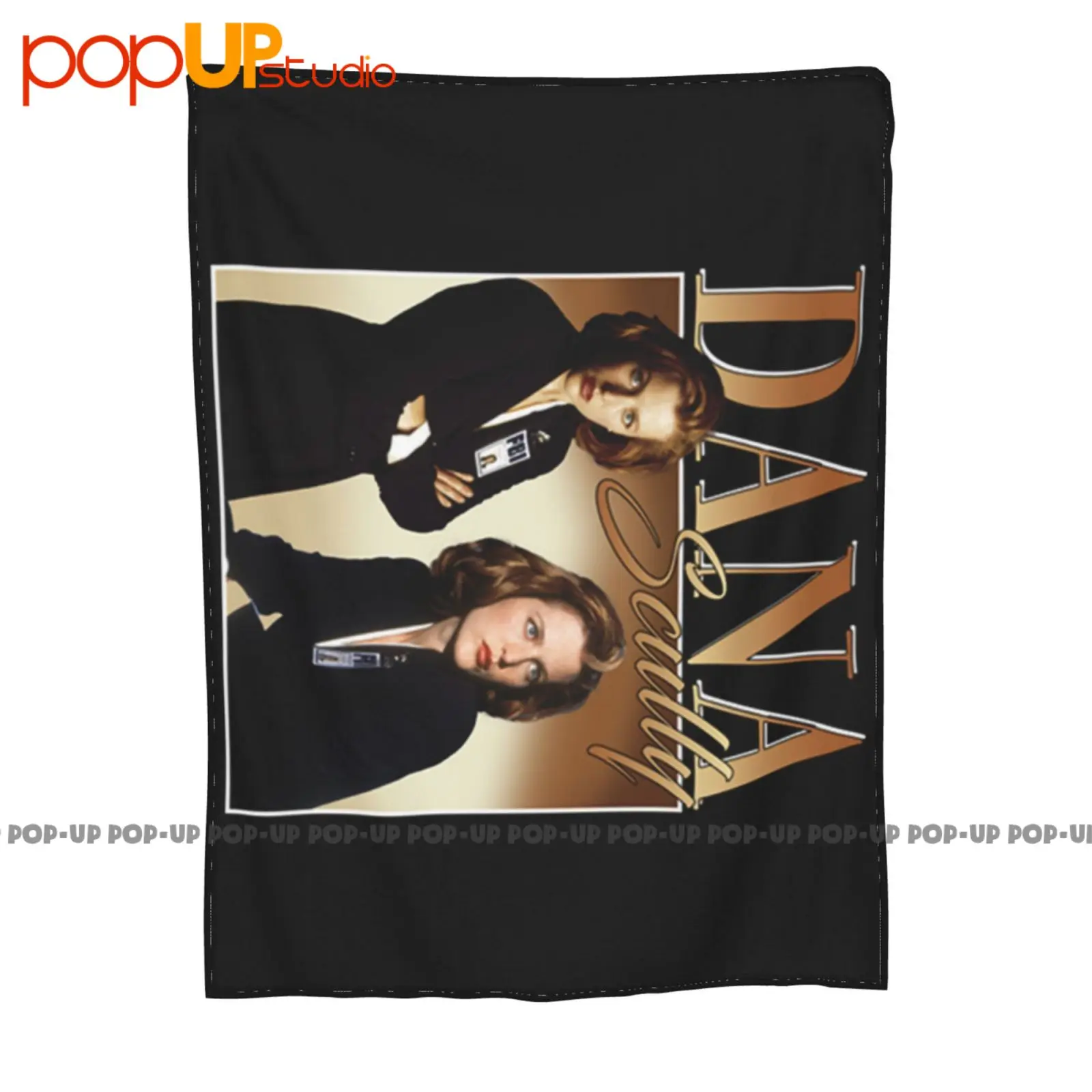 Tha012501 The X-Files جيليان أندرسون دانا سكالي 90S بطانية فائقة النعومة لحاف الشتاء غطاء أريكة أغطية السرير #2