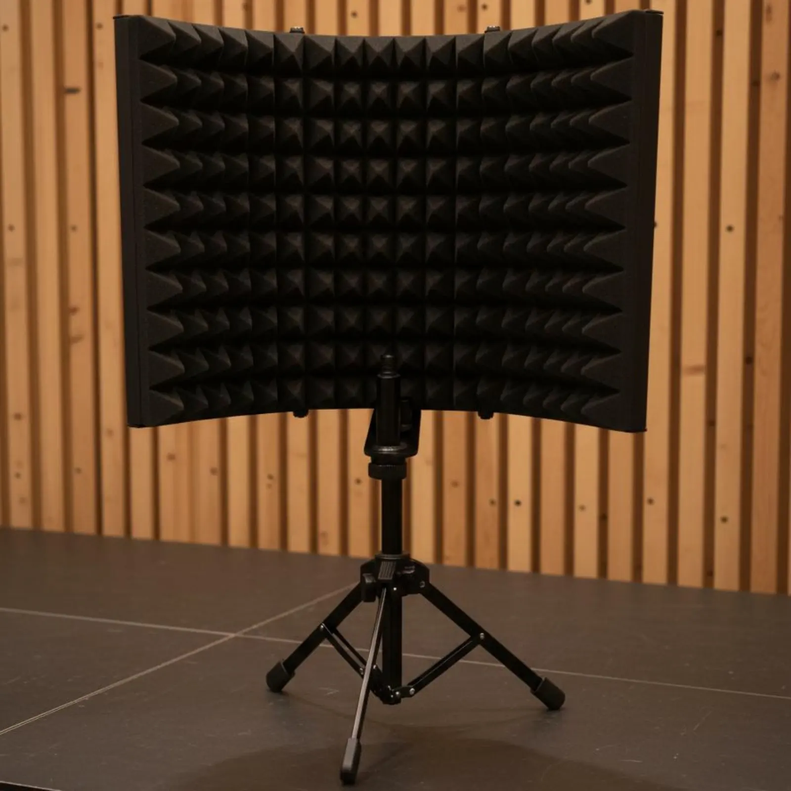 Audio Input Device Reflection Screen Reduces Reverberation & Reverb Audio Input Device Acoustic Barrier 3-Panel Sound Absorber