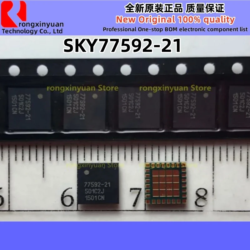 5 Stück SKY77592-21 77592-21 SKY77592 QFN-Chipsatz 100 % neu importiertes Original 100 % Qualität