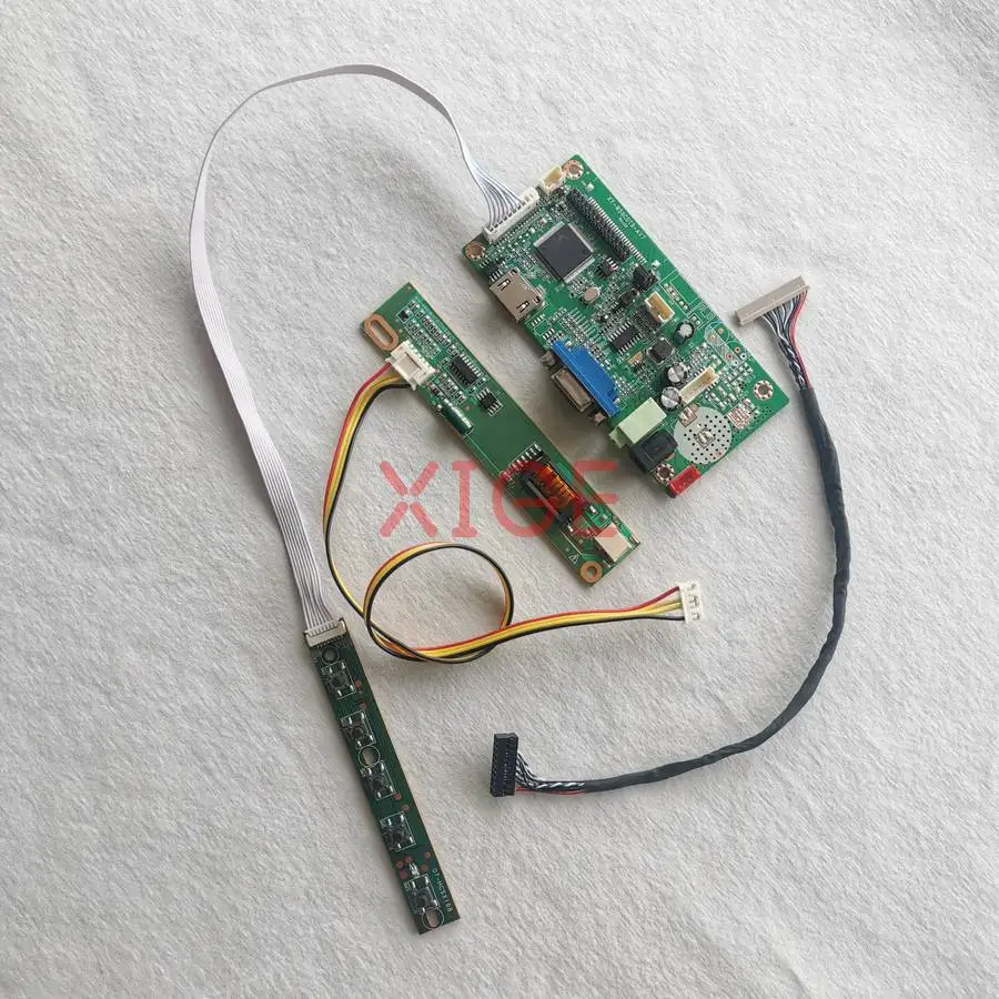 

LCD Screen Drive Controller Board Fit LTN141XC LTN141X8 LTN141X7 LTN141XF VGA+HDMI 1024x768 1024*768 1-CCFL 20 Pins LVDS DIY Kit