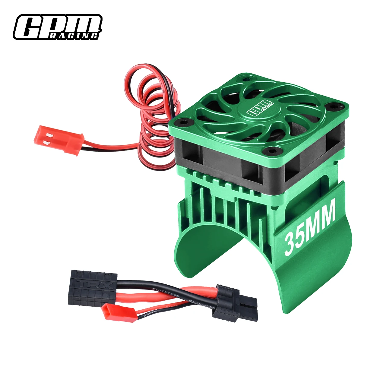 GPM legering koelventilator en 35 mm motorkoellichaam voor TRAXXAS Mini Maxx