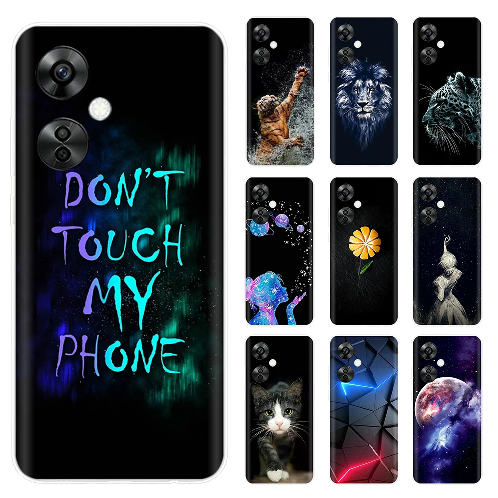 Funda de teléfono para OnePlus Nord CE 3 5G, carcasa de silicona TPU transparente y suave para OnePlus Nord CE3 Lite 5G