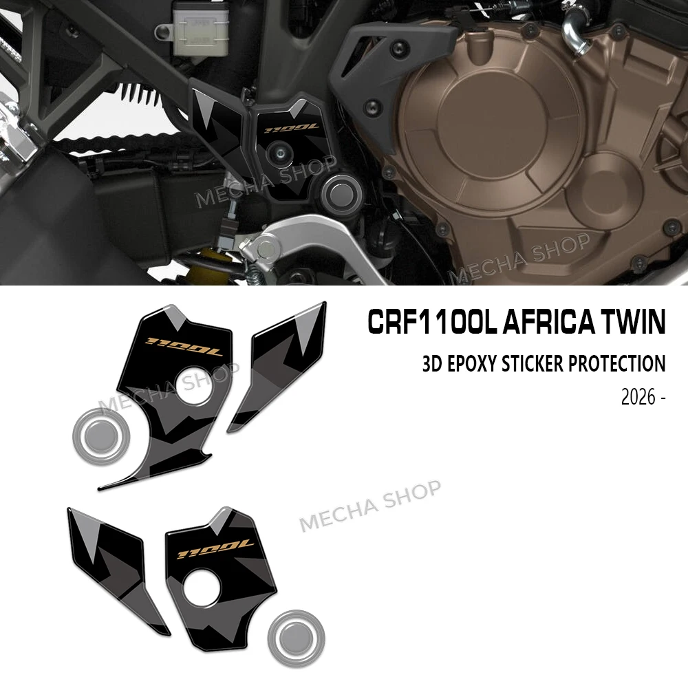 

Heel Protector Stickers for CRF1100 Africa Twin CRF 1100 L 2026