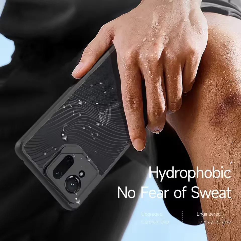 حافظة هاتف لهاتف ASUS ROG 9 8 7 6 6D Pro Ultimate حافظة مضادة للصدمات PC + خط متدفق من البولي يوريثان غطاء مضاد للبصمة غير لامع #3