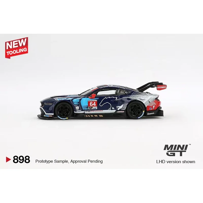 ما قبل البيع MINIGT 898 1:64 موستانج Multimatic Motorsports Diecast نموذج مجموعة اللعب