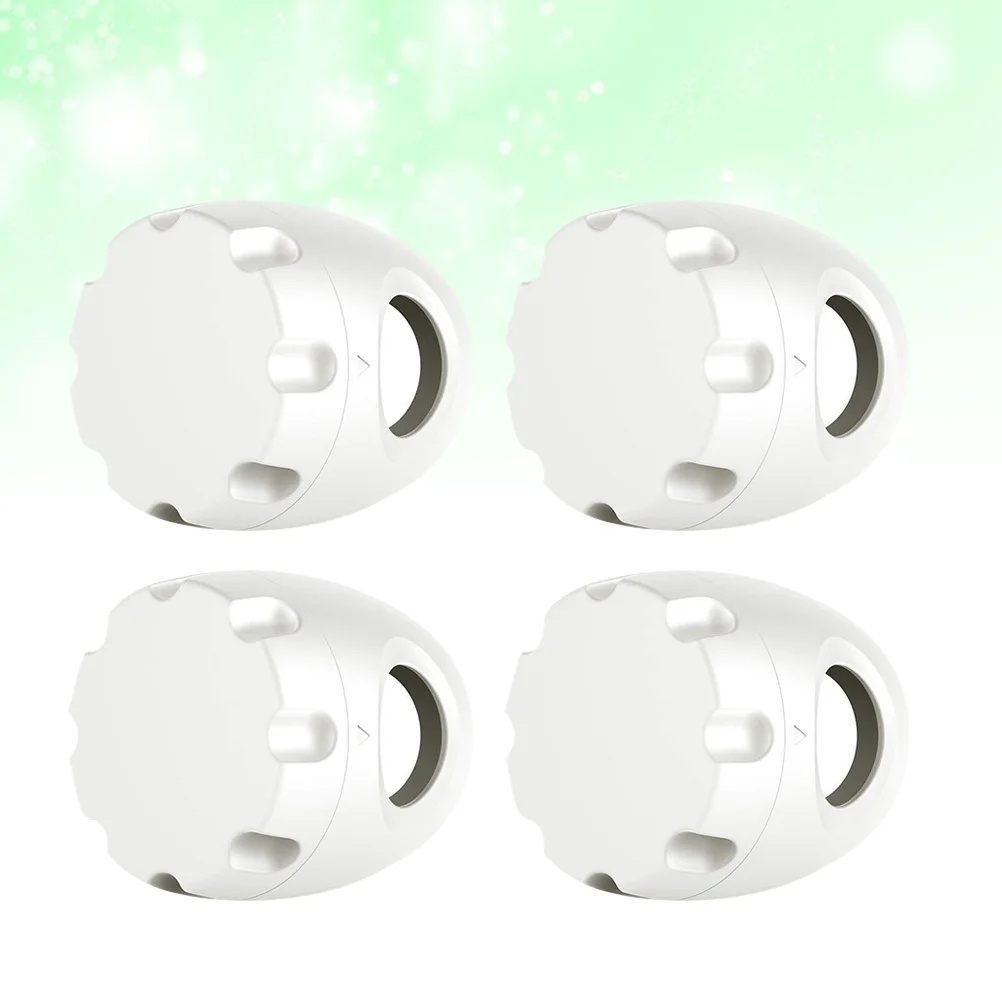 4 Pcs Toilet Locks Child Safety Door for Children Home Handle Cover Household Baby Proof Knob Covers