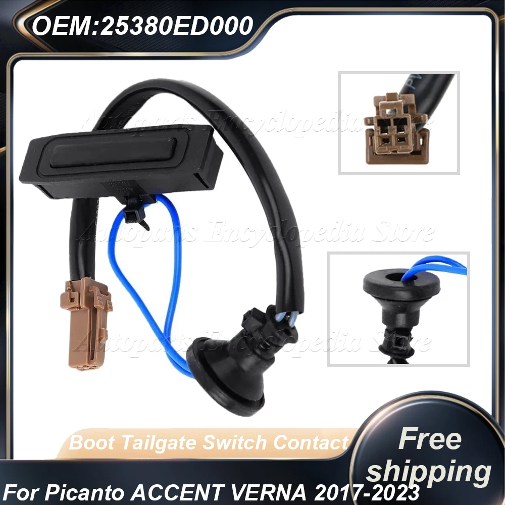 Car Boot Tailgate Switch Contact 25380-ED000 For NISSAN PATHFINDER R51 MURANO Z50 TIDA C11 MAXIM 25380ED000