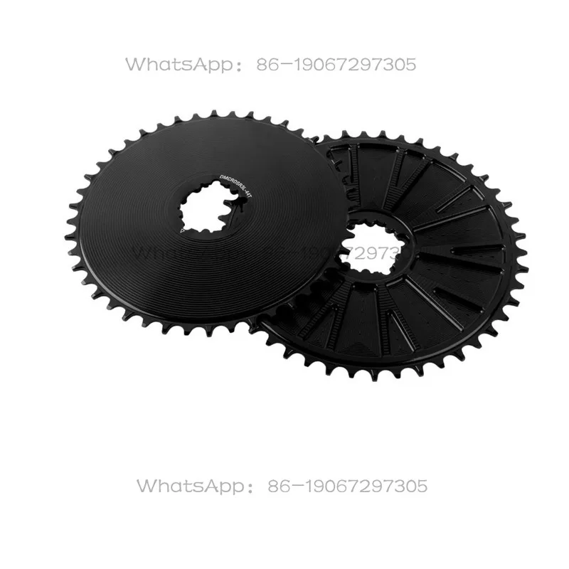 Mountain bike straight-mounted disc, three-nail aluminum alloy positive and negative tooth disc, compatible with speed crank