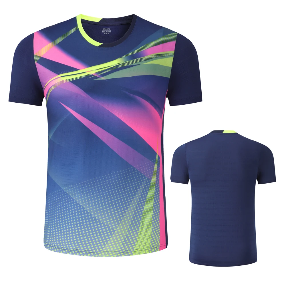 New Sports Tennis Shirts Men Women Kids Badminton Tshirts For Boys Table Tennis Shirt Girls Ping Pong Jerseys Grym Sports Shirt