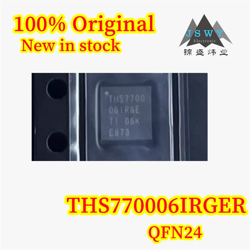 

(1/5PCS) 100% New THS770006IRGER THS770006IRGE QFN24 Analog Front-End Chip - In Stock, Original Chipset