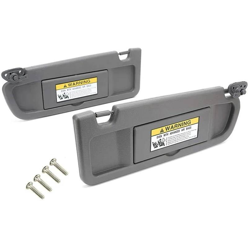 

WO-Car Front Sun Visor Without Light Front Left+Front Right For 2006-2011 Honda Civic Parts 83230-SNA-A01ZA / 83280-SNA-A01ZA