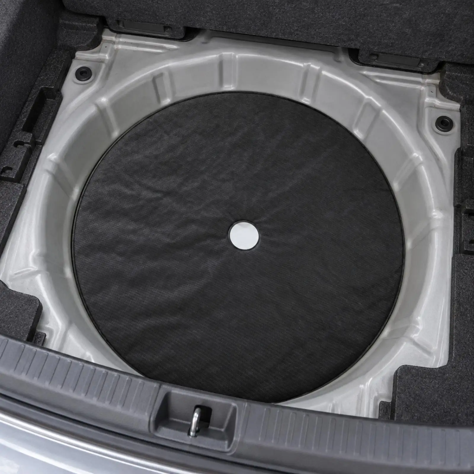 Vehicle Trunk Soundproof Pad for Spare Tire Compartment Sound Deadening Mat Quilted Noise Reduction Cushion for Car Cargo Floor