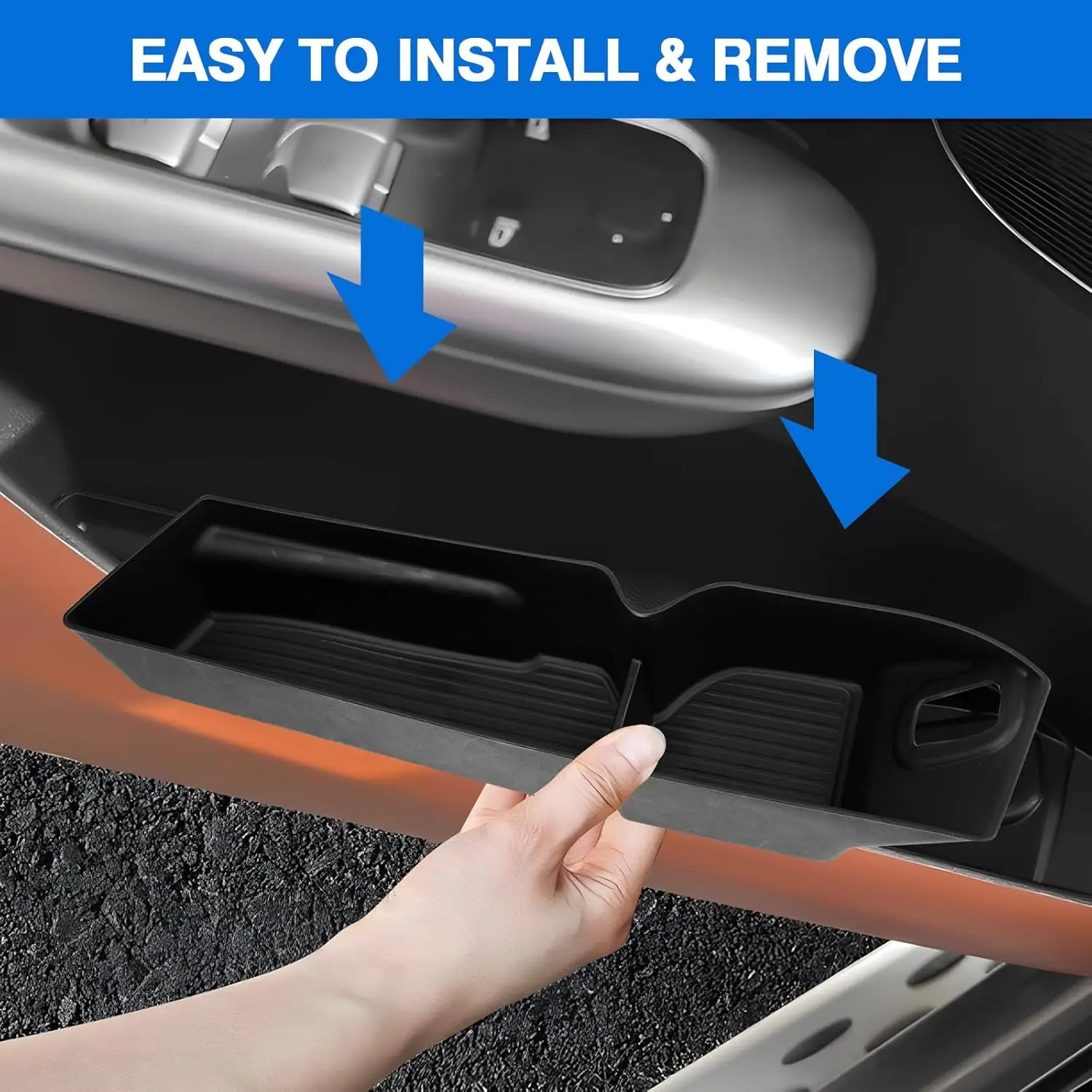 

TPE Car Door Armrest Storage Box For Mercedes Benz GLC X254 2023 2024 2025-26 Door Lower Stowing Tidy Protect Holder Accessories