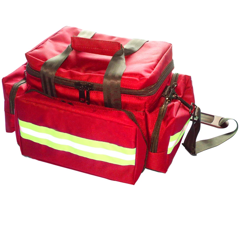 Safetymed Emergency   First Aid   Empty  First Responder Bag for Trauma Professional Multiple Compartment Kit
