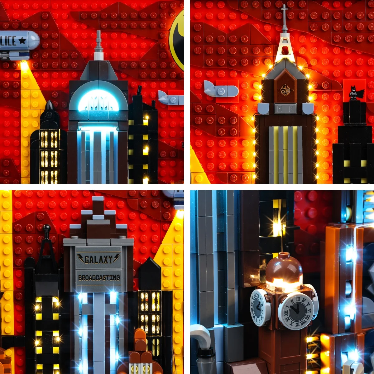 EASYLITE LED Light Set For The Animated Series Gotham City 76271 Toys Blocks Bricks Lighting Kit No Model