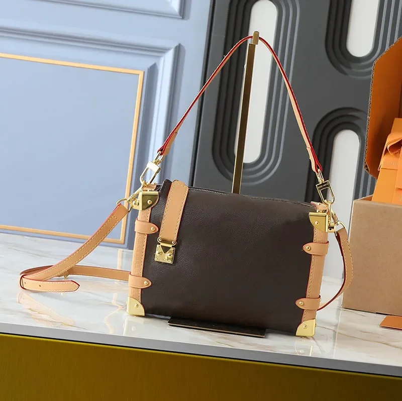 

Модная дизайнерская квадратная сумка для женщин, зеркальное качество, с верхней ручкой, на плечо, из натуральной кожи, стильная сумка-кроссбоди для женщин.