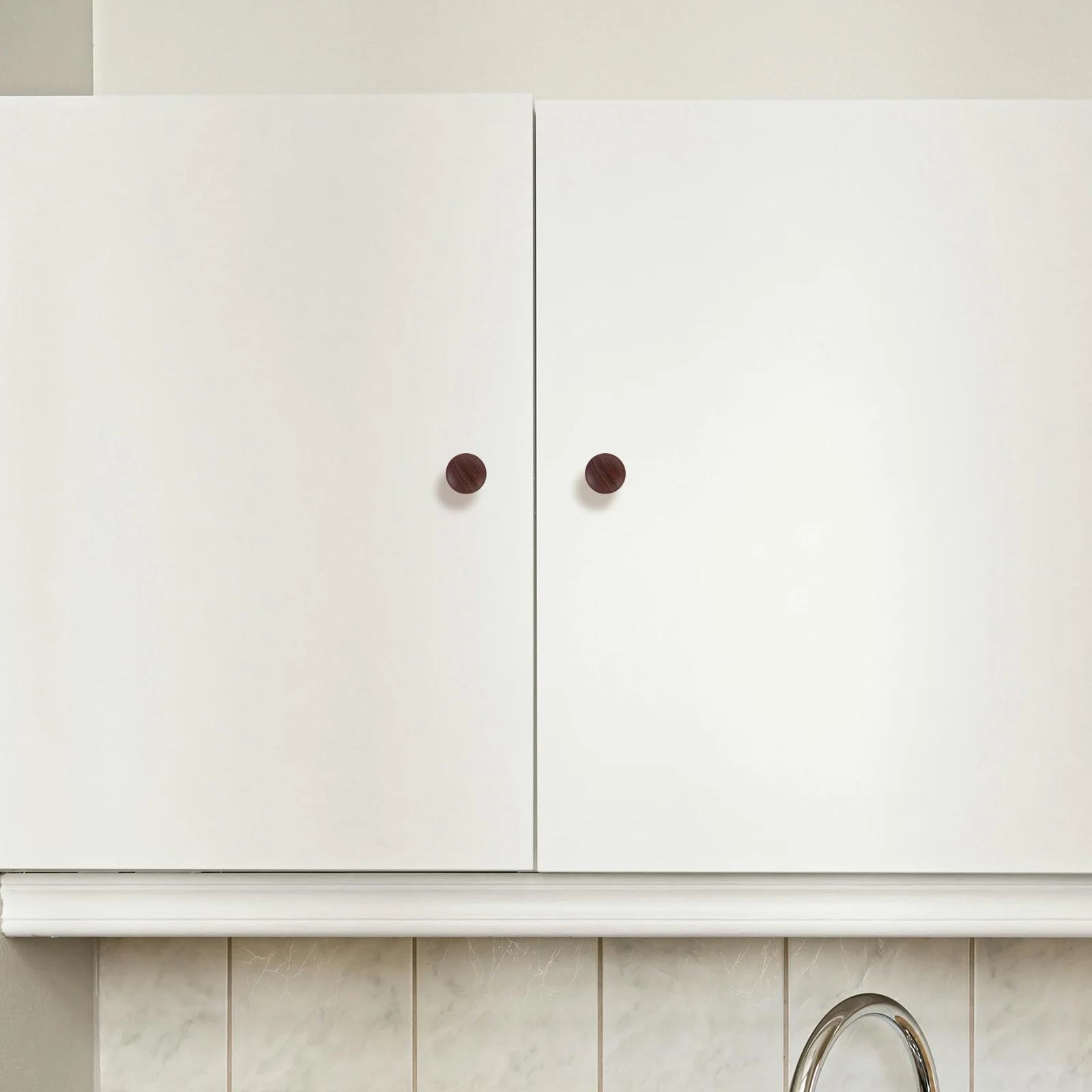 

10Pcs Walnut Wood Cabinet Pulls Durable Long Lasting Furniture Handles Kitchen Decor Walnut Handle Wood Drawer Pulls