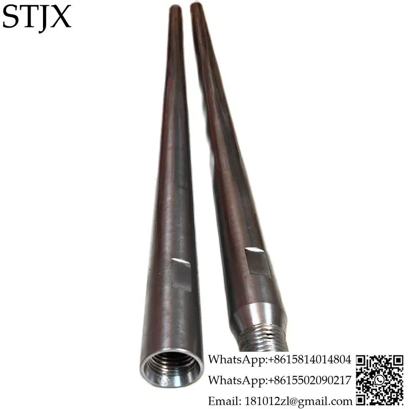 Water drill connection rod water drill tap water pipelay machine water drill bit extension rod 1 meter thickened soil drill bit