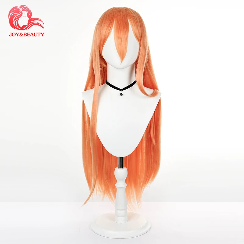 

JOY&BEAUTY Chainsaw Man Power Cosplay Wig Makima Anime Cosplay Synthetic Hair Halloween Costume Masquerade Party Wigs + Free Cap