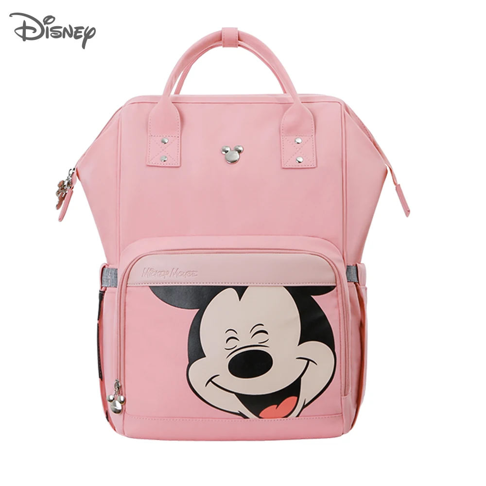 

Disney Mummy Maternity Diaper Bag Large Capacity Backpack Baby Travel Bag Stroller Diaper Nappy Bag Baby Care Insulation Bags