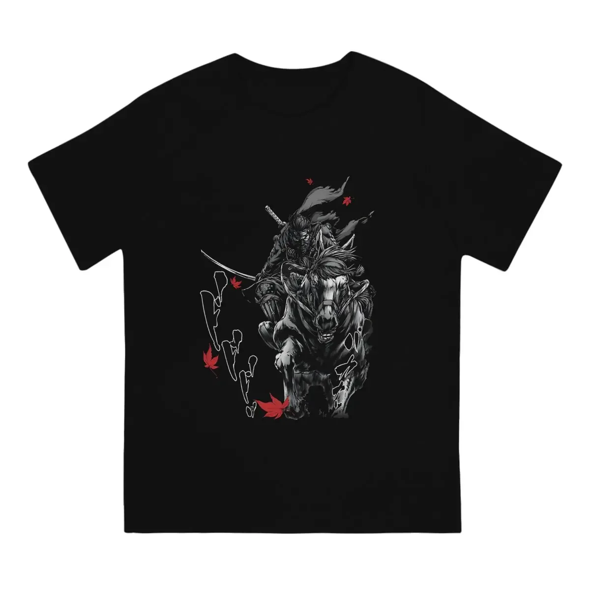 Men's Nobu T Shirt Ghost of Tsushima Games 100% Cotton Clothes Vintage Short Sleeve Round Collar Tees Summer T-Shirts