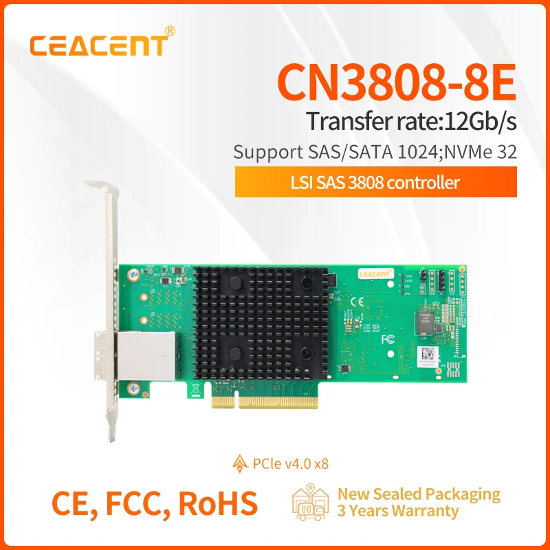 Hba 9500-8E Lsi SAS… - image