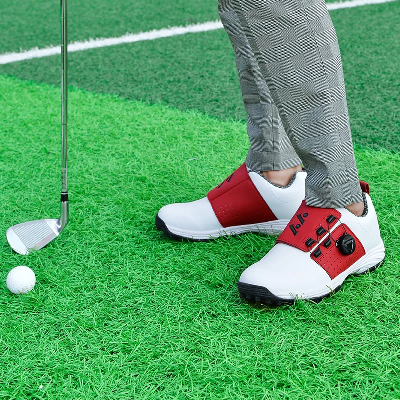 Najnowsze męskie buty golfowe 2024, biznesowe buty sportowe na świeżym powietrzu, profesjonalne buty treningowe