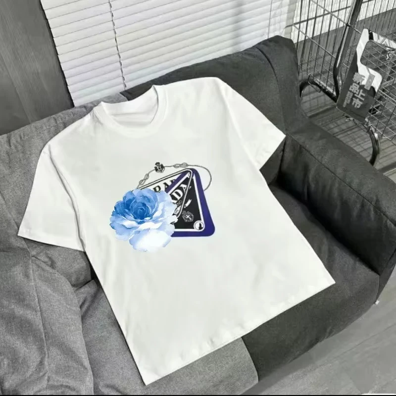 

New Summer Men T Shirt Fashion Brand 100%Cotton Printing T Shirts Casual Streetwear Hip Hop Harajuku Clothing Trendy Tops Tees