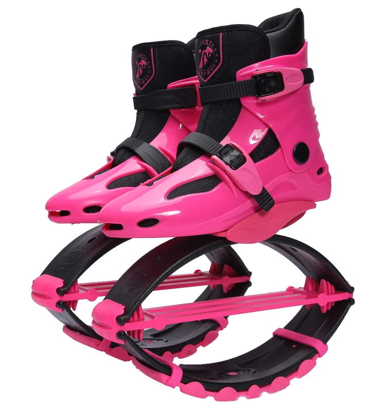 TFAN JUMP Kangaroo Jump Shoes Workout Jumpers Gen 1 Series  Black/Pink