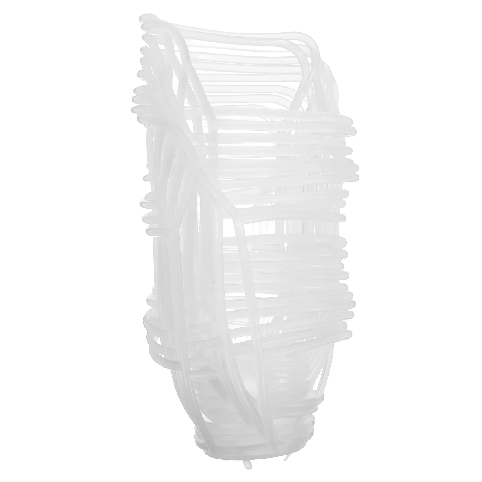 

20Pcs Saline Bottle Storage Nets Reusable Plastic Infusion Bottle Holder Stable Fit for Infusion Rack Medical Facility Supplies