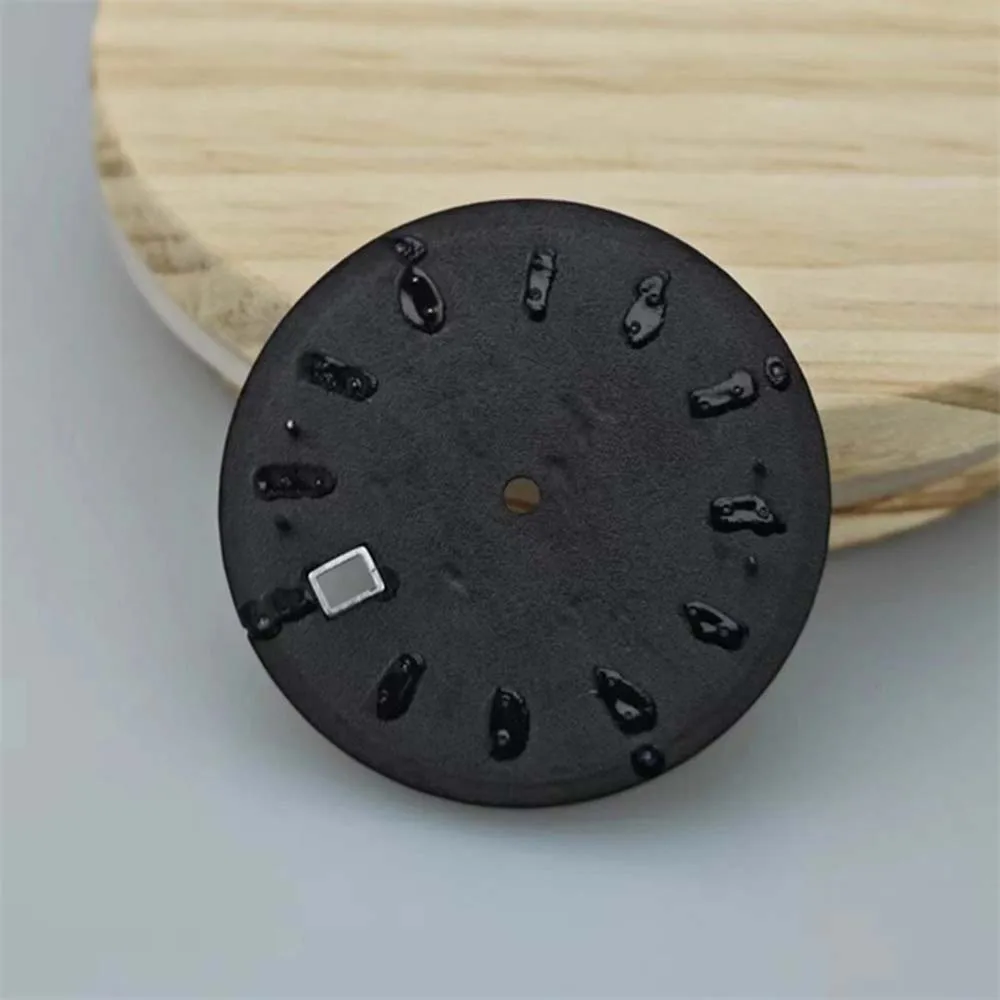 NH35 Dial 33.5mm Black White Blue GS Dial for NH35 NH36 Movement Watch Accessories