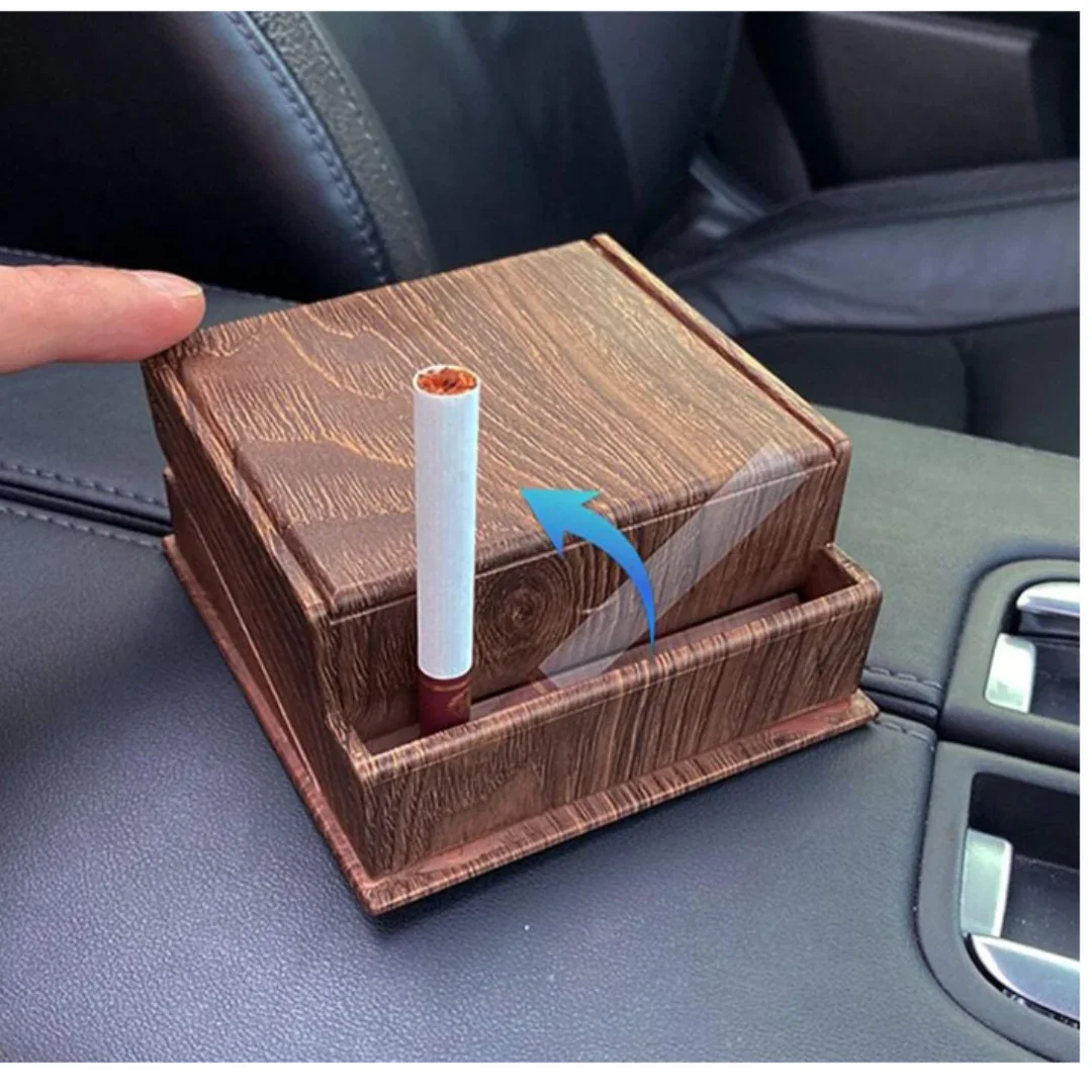 New Automatic Eject Portable Cigarette Case Car Press-Type Tobacco Storage Box Home Office Smoking Accessories Gadgets for Men