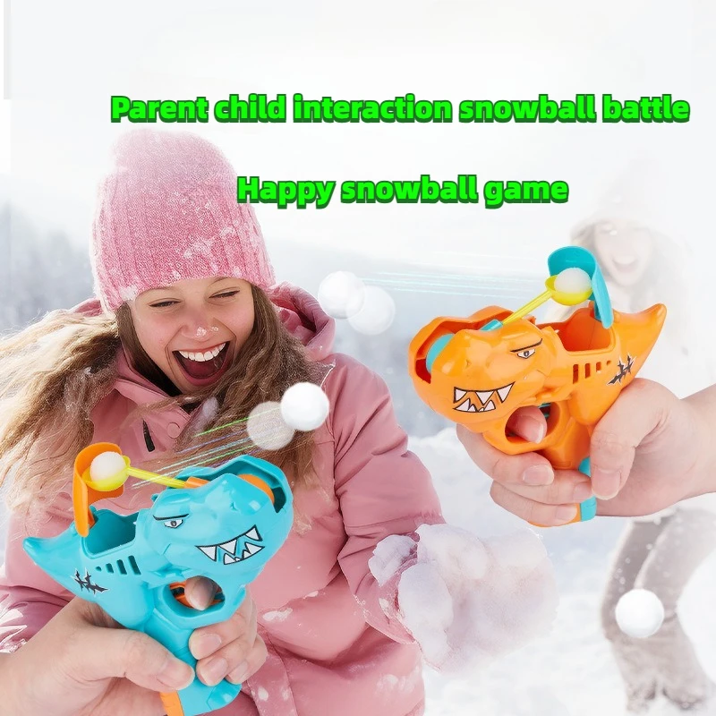 

1PCS Cute Dinosaur Candy Lollipop Gun Sweet Toys For Winter Snowball Fights Toy Children Kisd Funny Birthday Gift Toys Wholesale