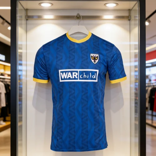 

Soccer Jersey AFC Wimbledon 2024-25 Home Kit 3D Printed Adult Kids Athleisure T-Shirt Family Summer Quick-dry Soft Lightweight