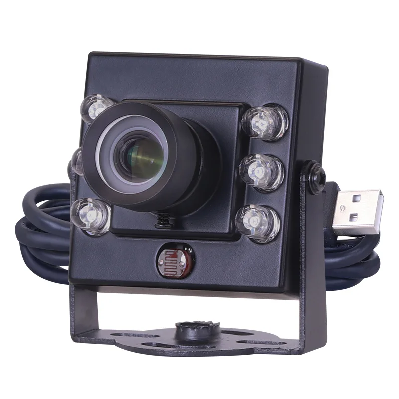 3206 1080P PS5268 6mm 55degrees IR850 distortionless USB Wide dynamic Infrared Face recognition Industrial Mini camera