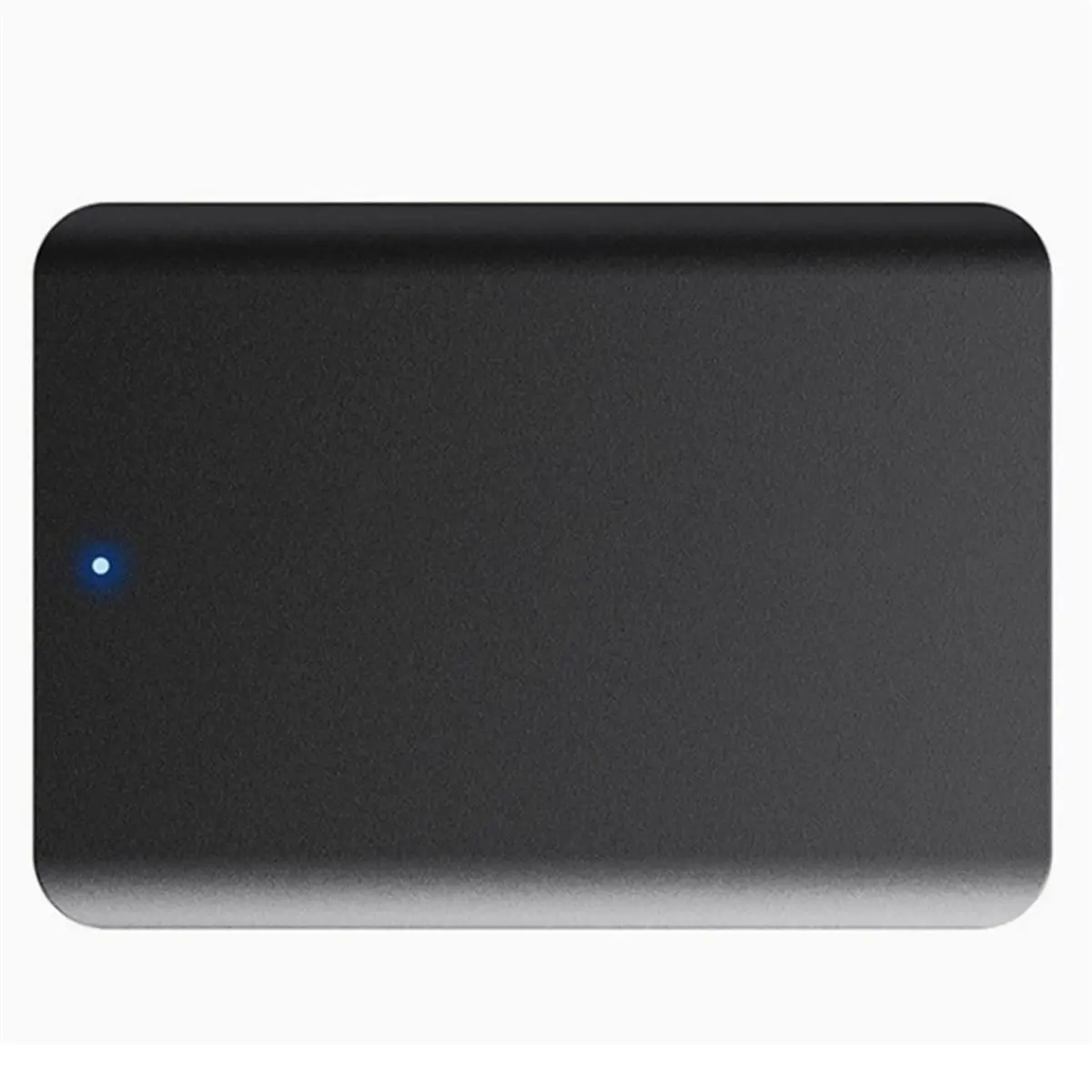 Small Black Portable 2TB Hard Drive External Hard Drive High-Speed USB 3.2 Gen1 for Laptop PC