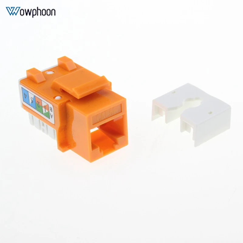 CAT5e computer network module, network cable Information Module, high quality, 50PCs Customized