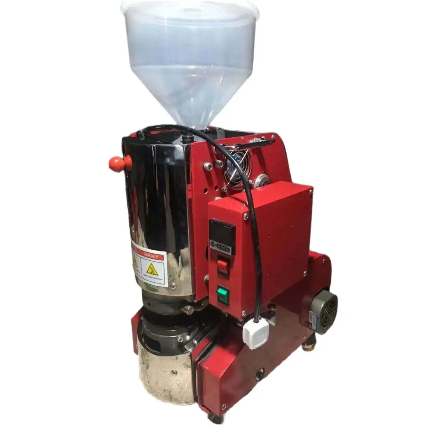 Electric Rice Cake Popping Making Machine Automatic Popped Puffing Rice Cake Maker Rice Cracker Forming Machine