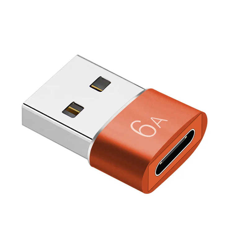 Адаптер для быстрой зарядки DteeDck 6A с USB 3,0 на Type C переходник с USB A «папа» на Type C «мама» OTG для Xiaomi Samsung Macbook iPhone