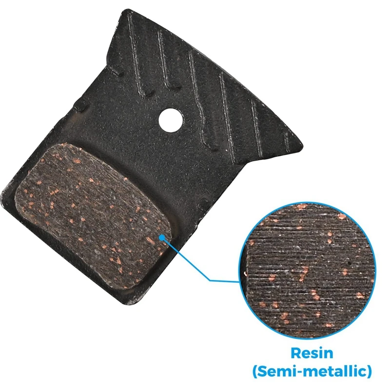 2 Pair Bicycle Resin Brake Pad Road Bike Cooling Fin Ice Tech For L03A Ultegra R9170 R8070 R7070 RS805 RS505 XTR M9100