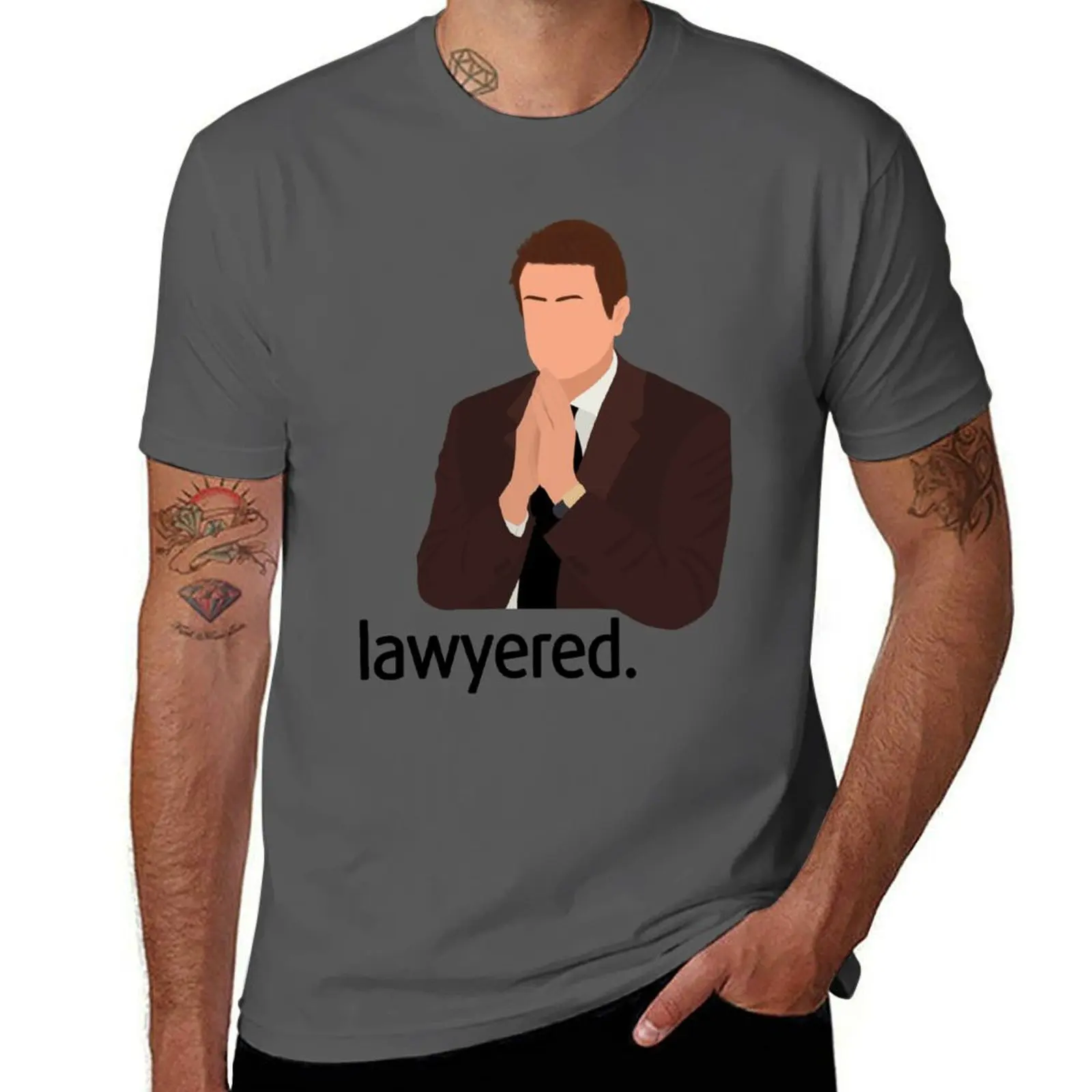 How I Met Your Mother Marshall Eriksen Lawyered T-Shirt valentines boutique clothes cheap stuff mens clothing