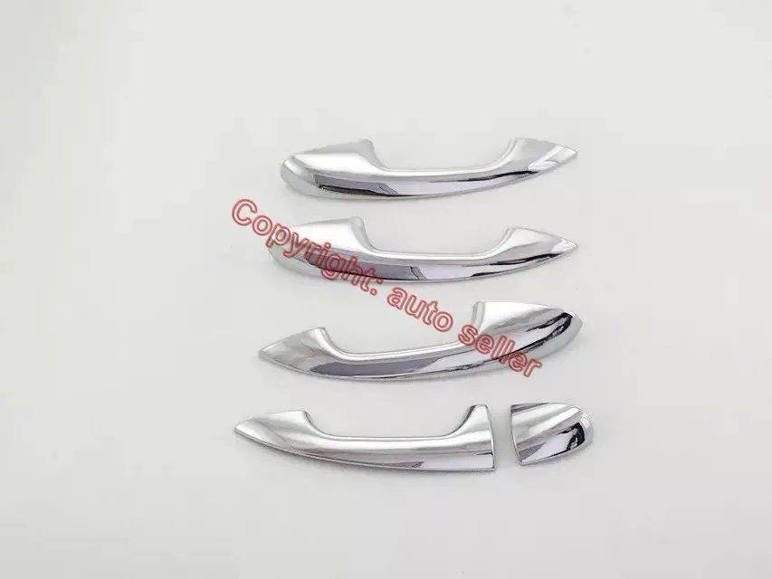 

For Benz C-Class W205 2014-2017 ABS Chrome Door Handle Cover Trim Car Accessories Stickers W4