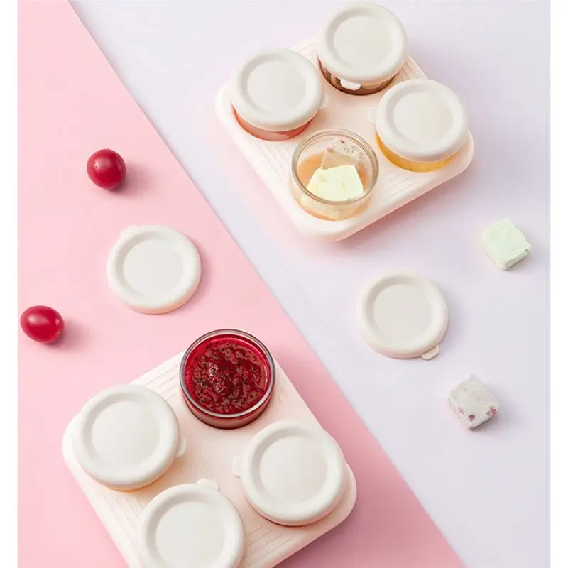 

Посуда для дополнительного питания HITL, миска для дополнительного питания для беременных и младенцев, сохраняющая свежесть ребенка, стеклянная коробка для дополнительного питания