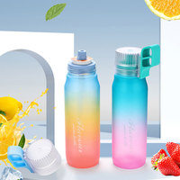 750ml Scent Up Water Kettle with Scent Pod Air Flavored Drinking Bottle Fruit Infuser Water Bottle for Outdoor Camping Travel