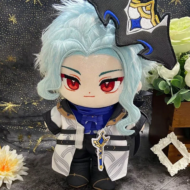 

Anime Game Genshin Impact II Dottore The Doctor Plush Doll Stuffed Toy Plushies Chothes Dress Up Clothing Cartoon Figure Toys