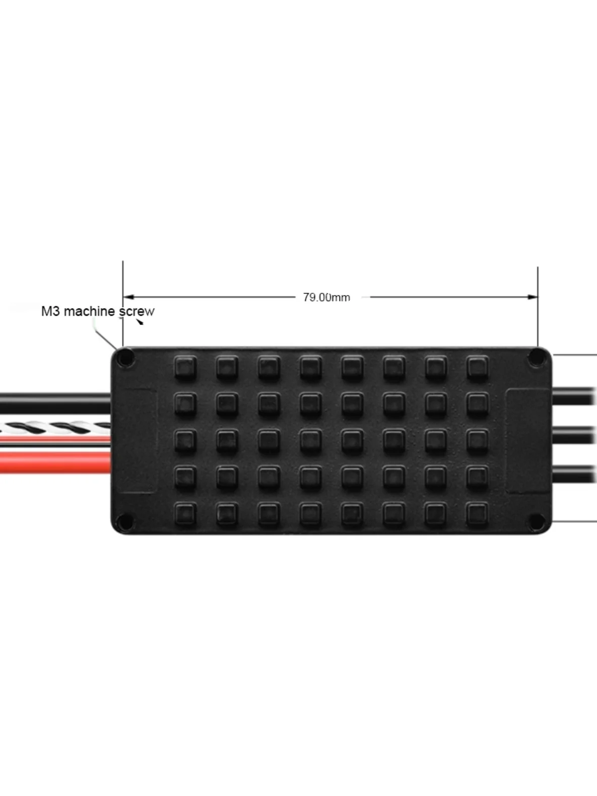 Waterproof motor underwater thruster bidirectional 48V brushless electric adjustable forward and backward speed ratio 1:1