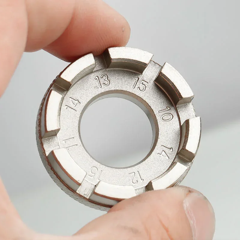 مفتاح ربط الحلمة بالدراجة ، مفتاح ضبط حافة عجلة الدراجة 8 طرق ، خدمة إصلاح مجلفنة ، ملحقات أدوات MTB الرئيسية #4