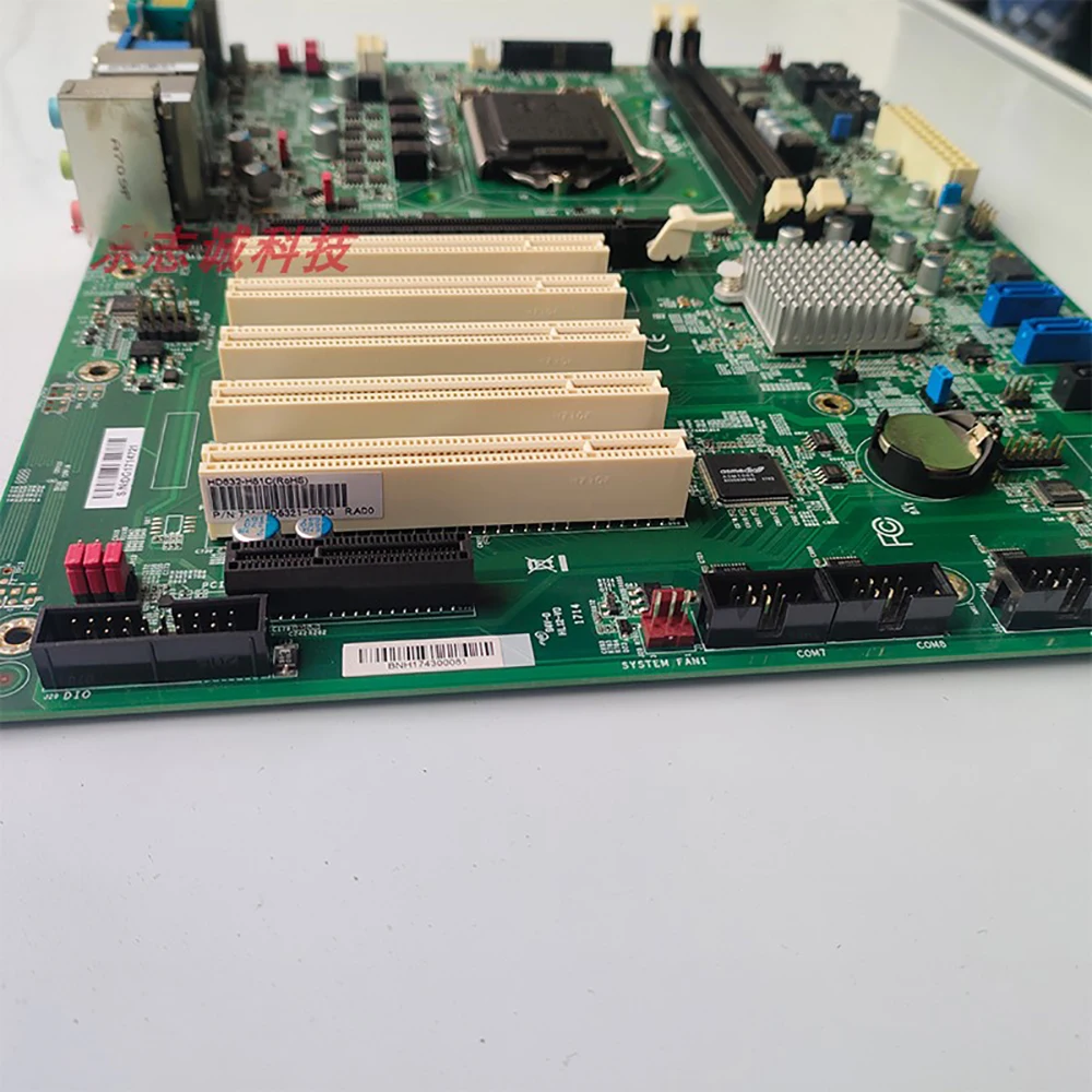 التحكم الصناعي معدات الكمبيوتر اللوحة الأم HD632-H81C بطاقة الشبكة المزدوجة HD632
