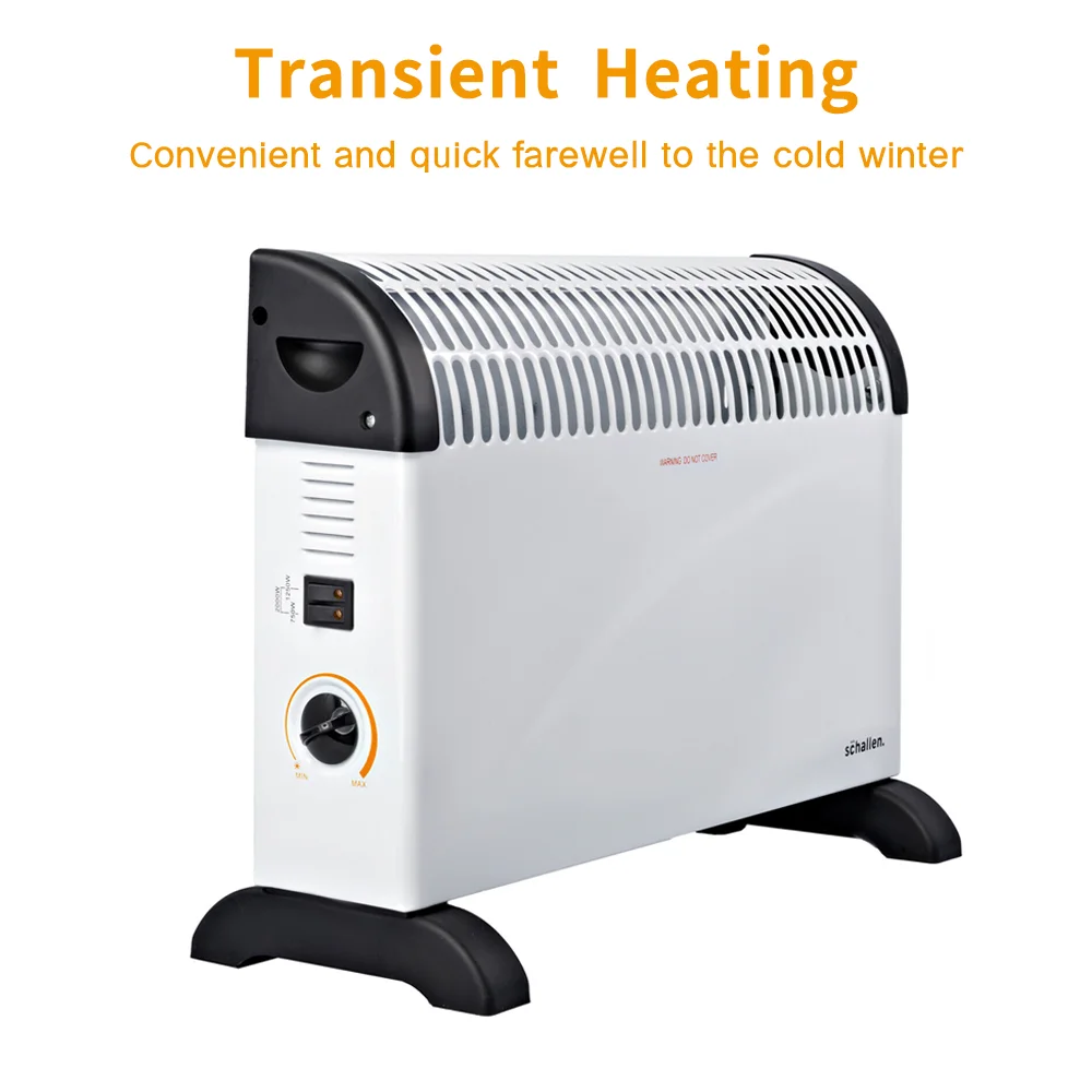 2000W Electric Warmer Household Heater EU Plug Portable Winter Air Heater 3 Gears Space Heater for Room