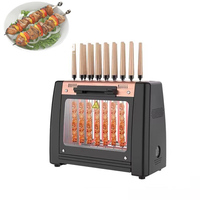 Electric Barbecue Portable Griller Oven Home Smokeless BBQ Grill Skewer Meat Restaurant Roast Chicken Kebab Machine